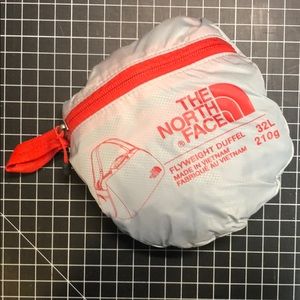 The North Face flyweight packable duffel 32L
